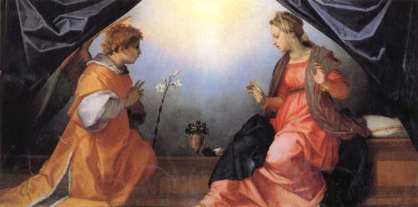 Andrea del Sarto The Annunciation